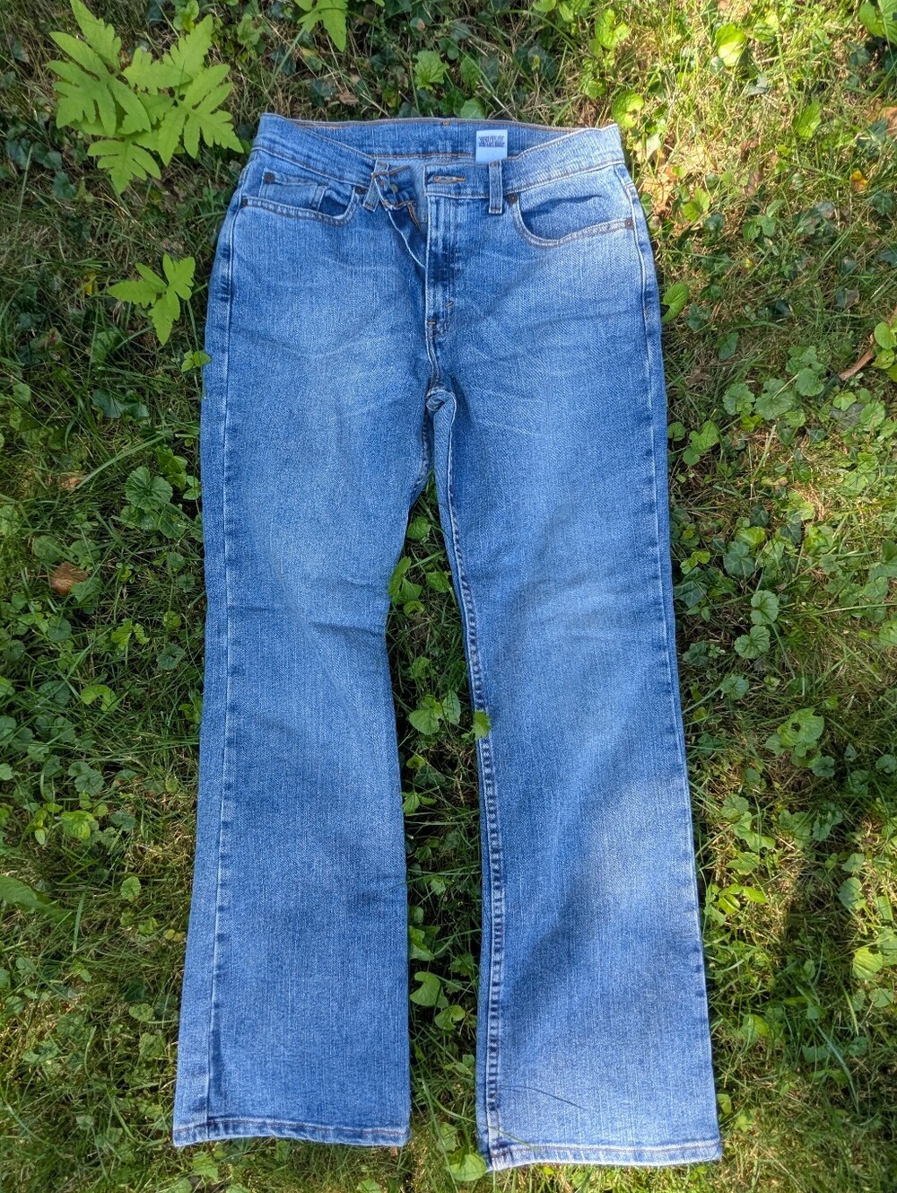 Levi's 515's Classic Straight-Leg Blue Jeans